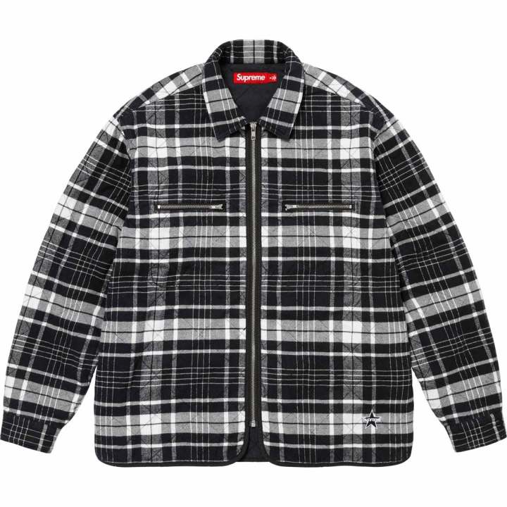 Supreme Supreme Quilted Flannel Shirt