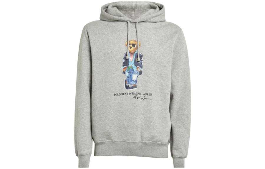 Polo Ralph Lauren 【Previous Season】Polo Bear-motif drawstring hoodie