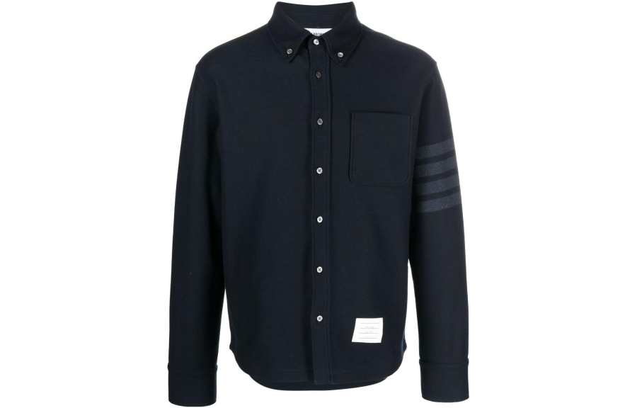 THOM BROWNE Thom Browne cotton long-sleeved shirt