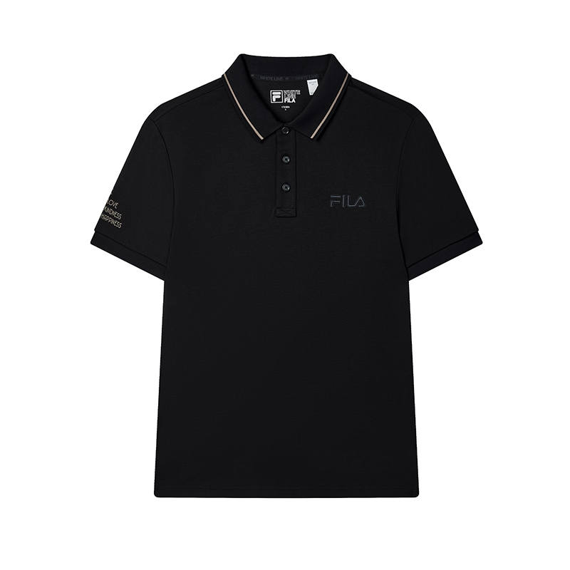 FILA Polo Shirt Men's Jet Black
