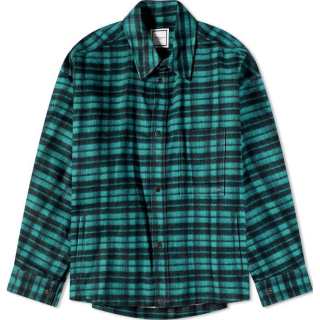 WOOYOUNGMI Shirts Men's Green Lapel Moderate Other