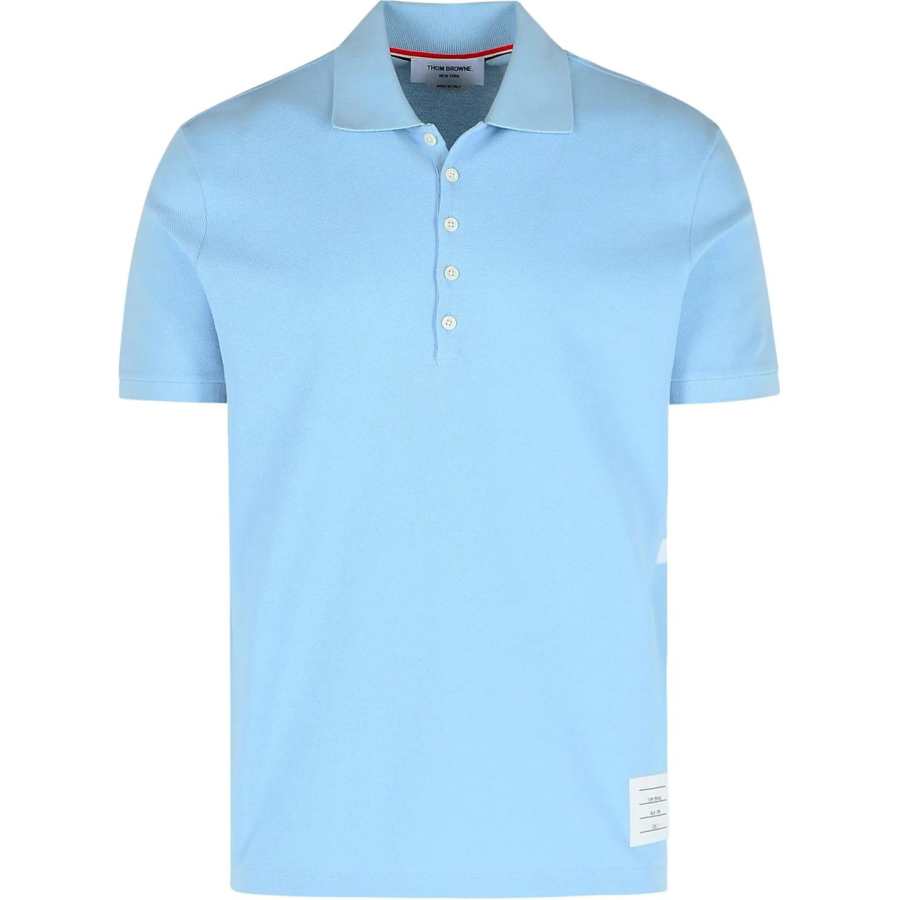 THOM BROWNE THOM BROWNE 4 Bar Short Sleeved Polo Shirt