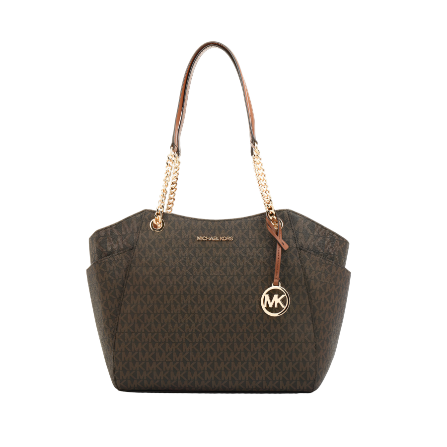 MICHAEL KORS Polyester Handbag, Shoulder Bag Large Women's Brown