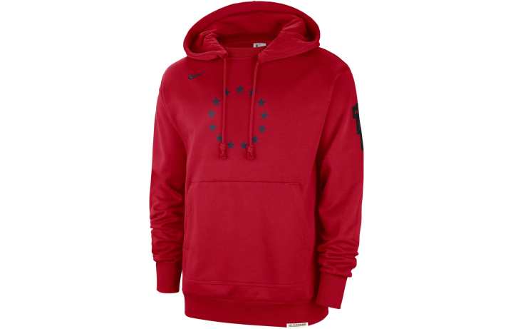 Nike Nike Sweatshirts Men's Red Hooded Moderate Regular