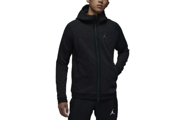 Nike Nike Sweatshirts Men's Black Hooded Moderate Regular