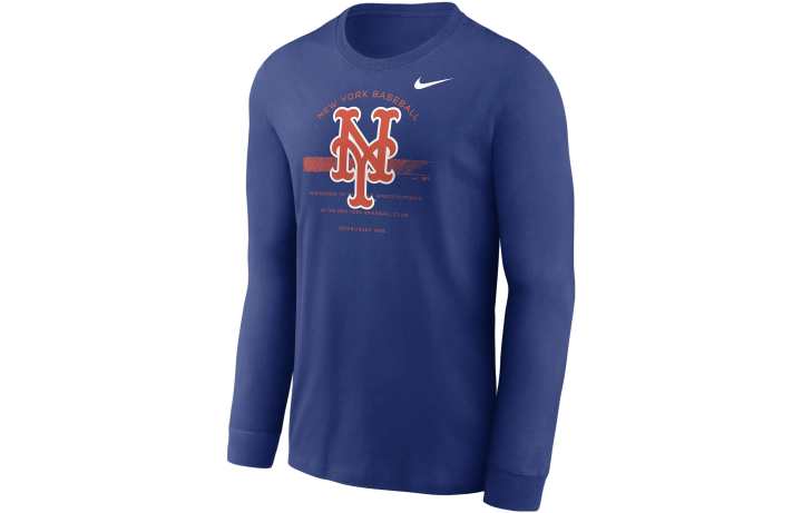 Nike Nike X MLB Sweatshirts Men's Blue Crew Neck Moderate Other