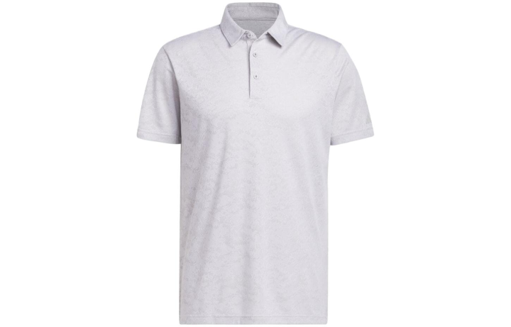 Adidas Adidas Polo Shirts Men's Gray Polo Collar Moderate Straight Fit