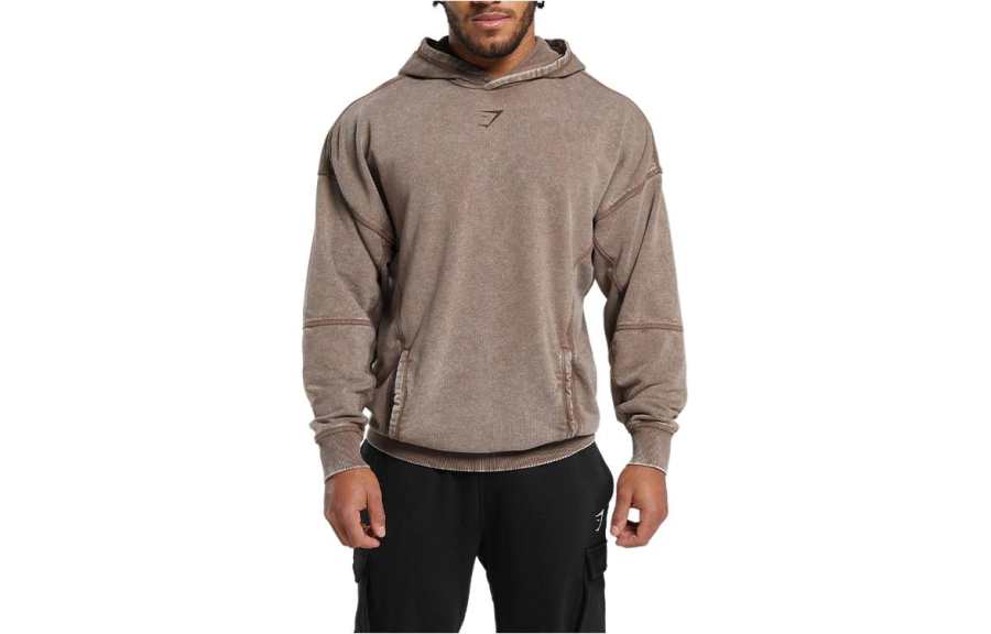 GYMSHARK HERITAGE Sweatshirt Men's Brown