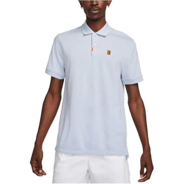 Nike Nike Polo Shirts Men's Light Gray Polo Collar Moderate Straight Fit