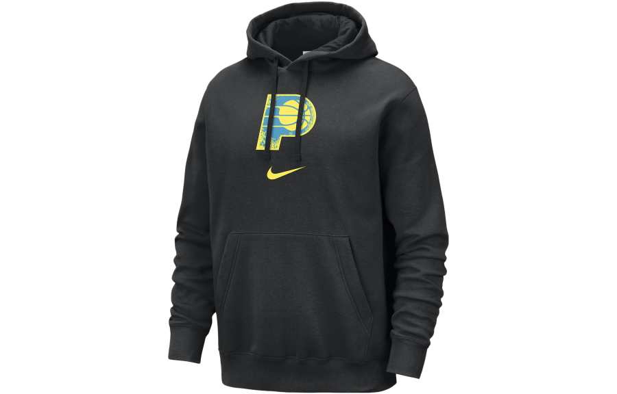 Nike Nike Indiana Pacers Club Fleece City Edition Sweatshirt City Edition, Indiana Pacers Men's Black