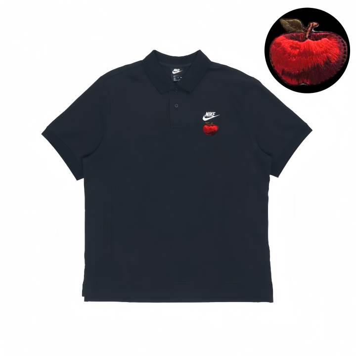 Nike Nike Polo Shirts Unisex Black Polo Collar Moderate