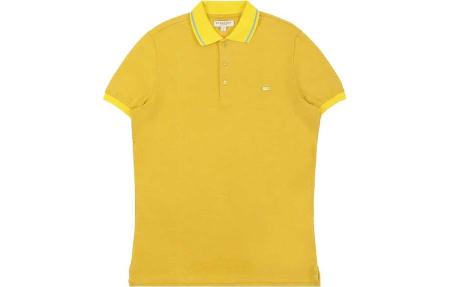 Burberry SS23 Polo Shirt Men's Yellow