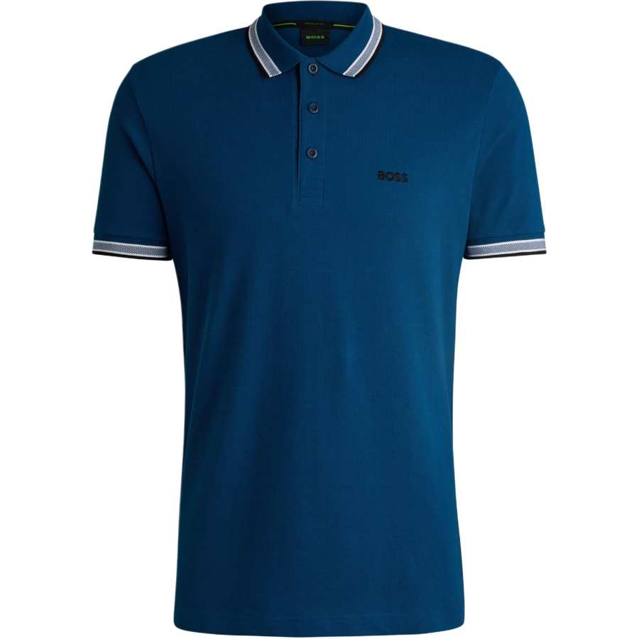 HUGO BOSS Logo-embroidered Polo Shirt