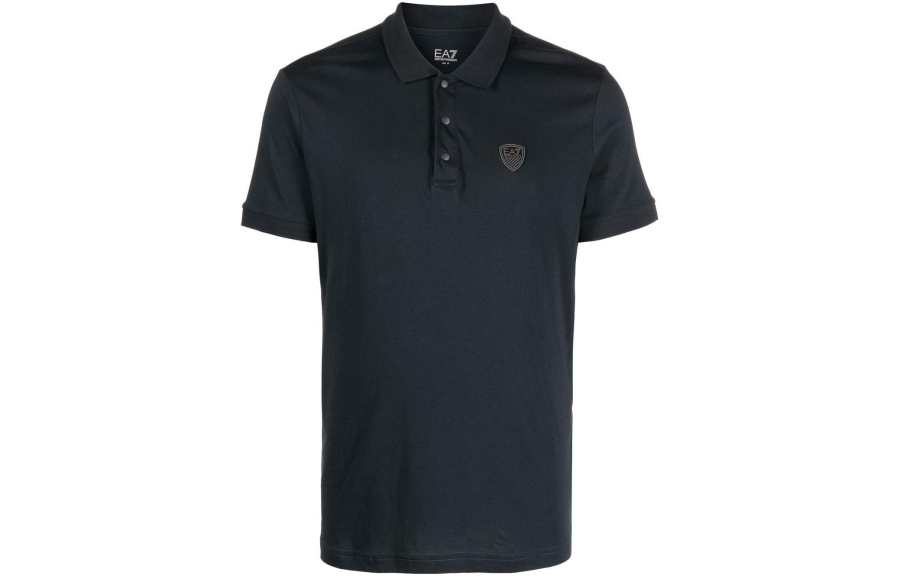 EMPORIO ARMANI SS23 Polo Shirt Men's Midnight Blue