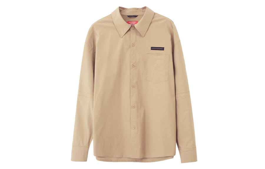SPRAYGROUND SPRAYGROUND Shirts Unisex Khaki Lapel Moderate Other