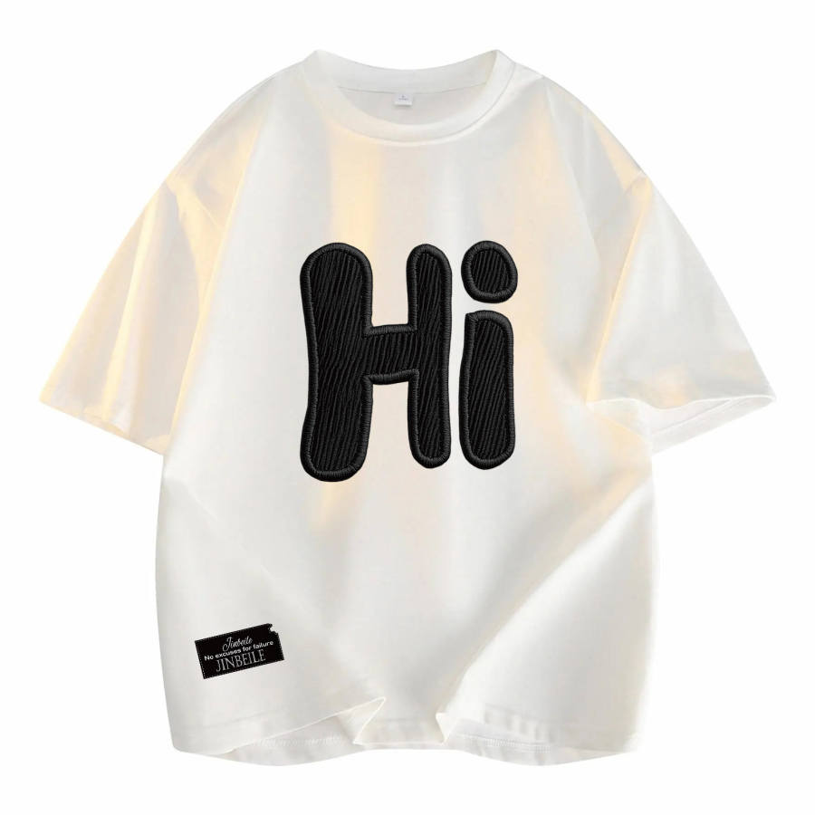 JINBEILE T Shirts Unisex Crew Neck Moderate Heavyweight