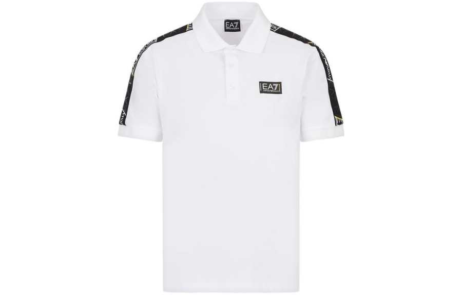 EMPORIO ARMANI SS23 Polo Shirt Men's White