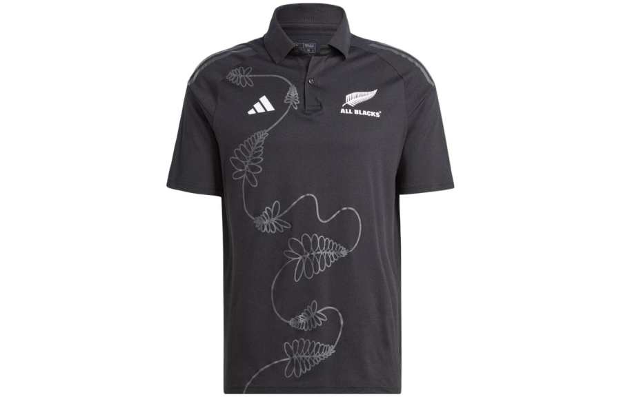 Adidas Adidas Polo Shirts Men's Gray Polo Collar Moderate Straight Fit