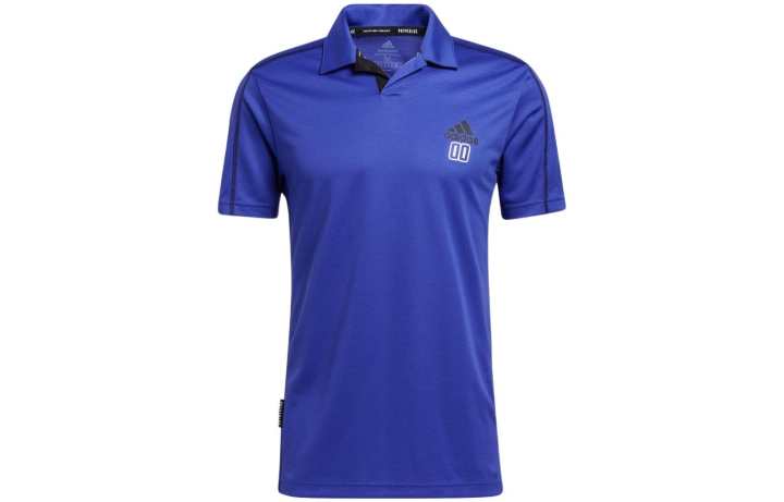 Adidas Adidas Polo Shirts Men's Dark Purple Polo Collar Moderate Straight Fit