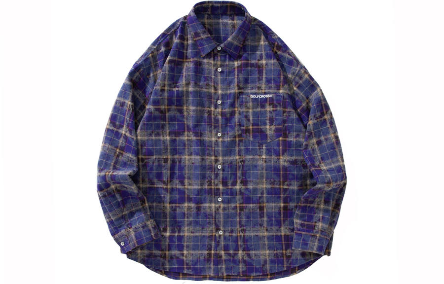GOLFCROSS Shirts Unisex Lapel Moderate Shirt