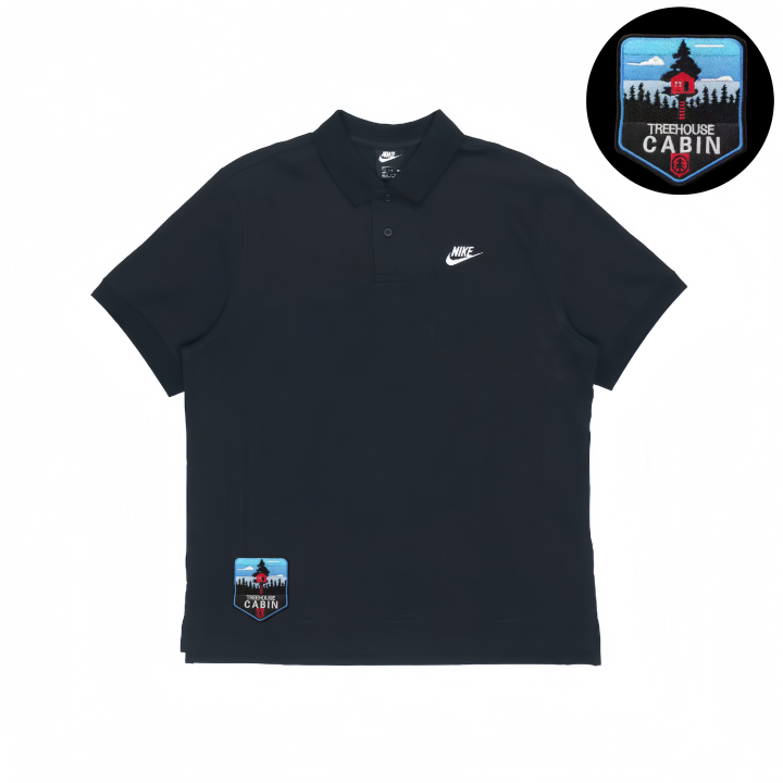 Nike Nike Polo Shirts Unisex Black Polo Collar Moderate Other