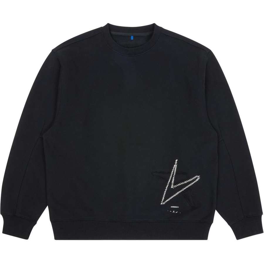 ADER ERROR ADER ERROR Logo Embroidered Crew Neck Sweater