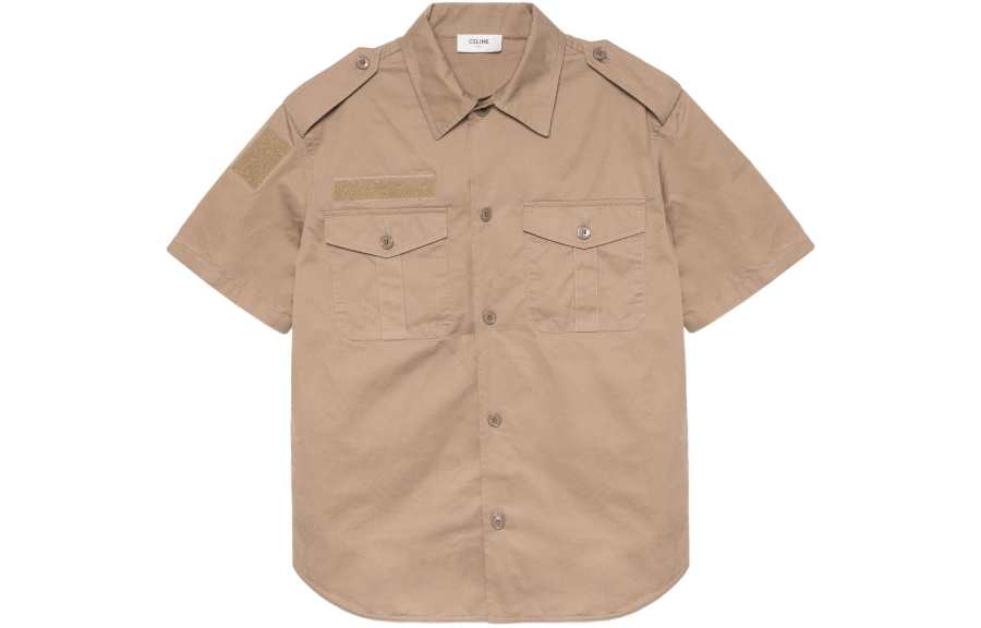 CELINE CELINE Short Sleeve Woven Shirt