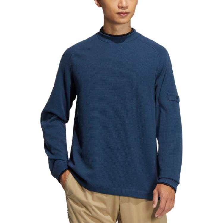 Adidas Adidas Shirt Men's Marine Blue Crew