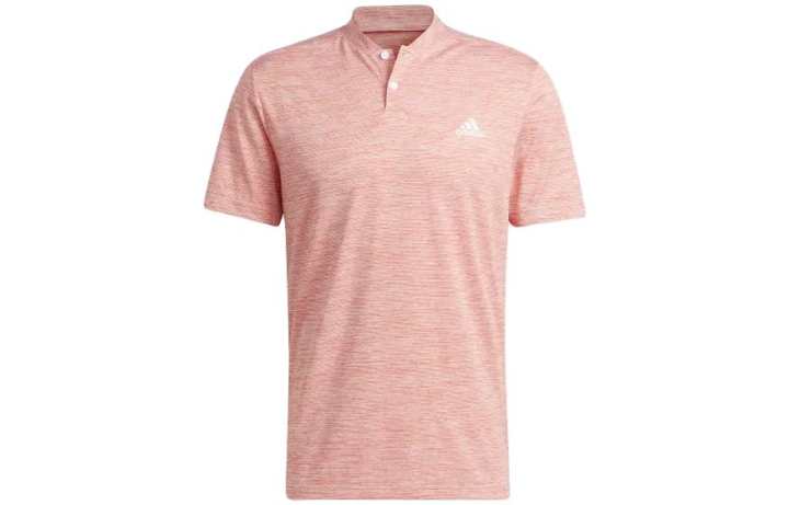 Adidas Adidas Polo Shirts Men's Pink Polo Collar Moderate Other