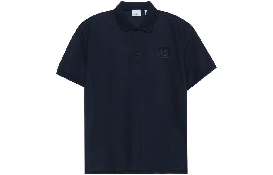 Burberry SS23 Polo Shirt Men's Marine Blue