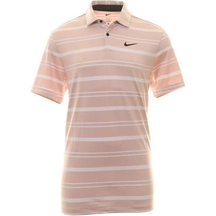 Nike Nike Polo Shirts Men's Light Rose Polo Collar Moderate Straight Fit