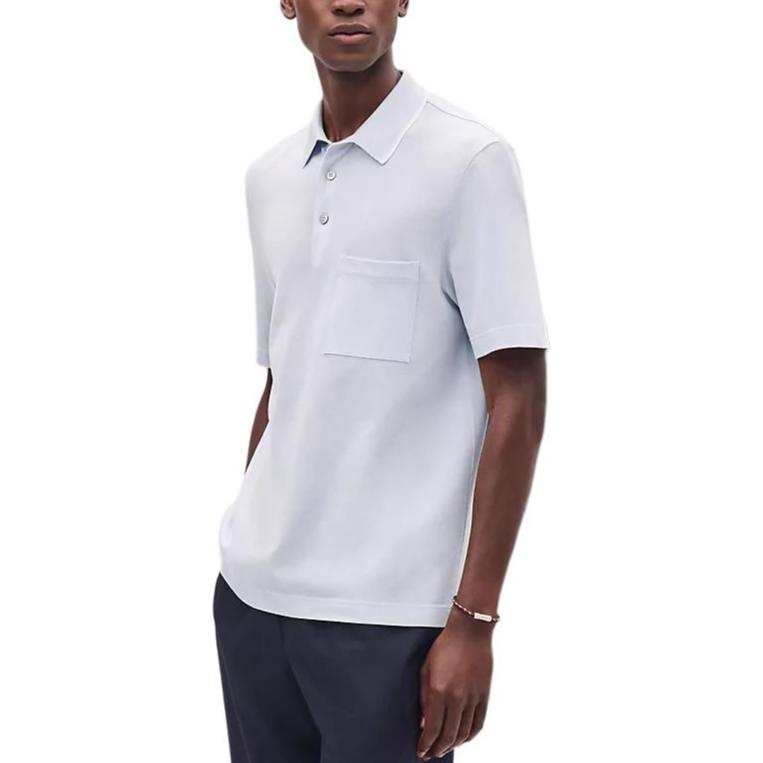HERMES HERMES Polo Shirt Men's Glacier
