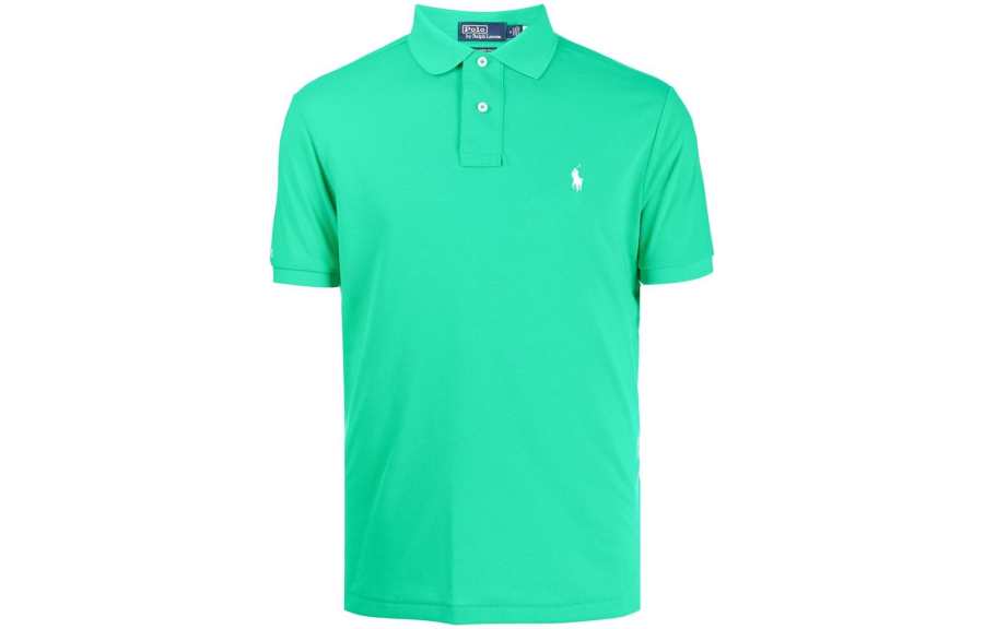 Polo Ralph Lauren embroidered-logo short-sleeve polo shirt