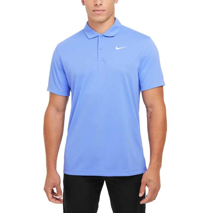 Nike Nike Dri Fit Court Polo Shirt Men's Blue