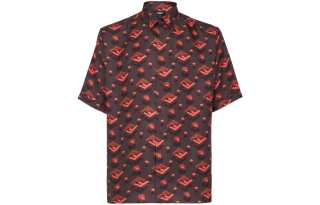 FENDI Ff Diamond Silk Shirt