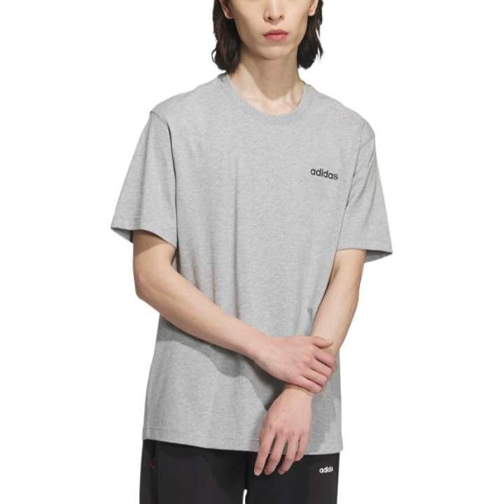 Adidas Adidas T Shirt Men's Medium Heather Gray
