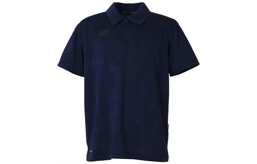New Balance New Balance Polo Shirts Men's Dark Blue Polo Collar Moderate Straight Fit
