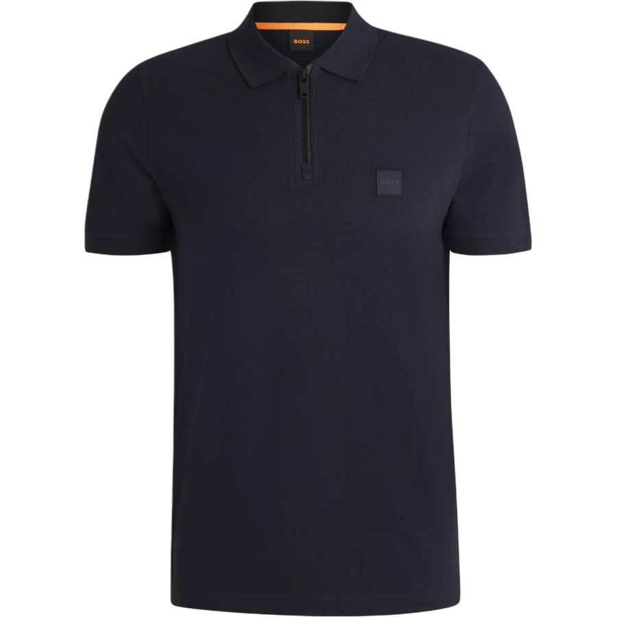 Hugo Boss zip-up polo shirt