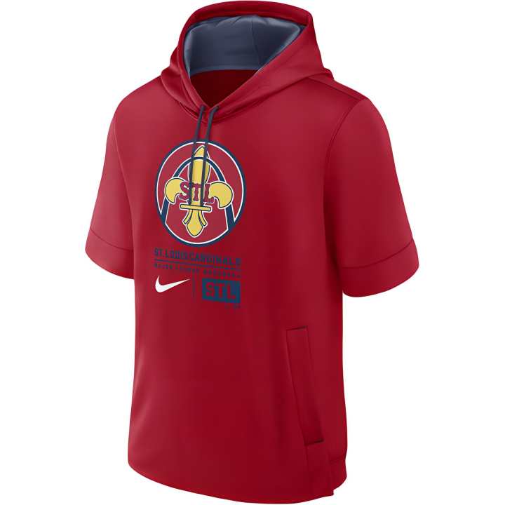 Nike Nike St. Louis Cardinals City Connect Men's Nike Mlb Short-Sleeve Pullover Hoodie