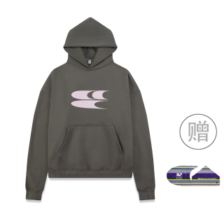 Crying Center Basic Logo Print New Version Thickened And Fleece Lined Hooded Multicolor Trendy Brand Loose Fit