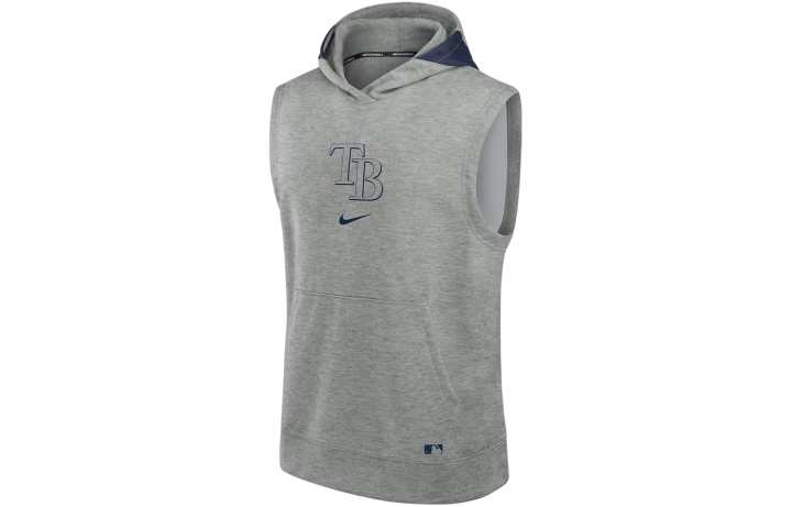 Nike Nike MLB Collaboration Tampa Bay Rays Authentic Collection Early Work Sweatshirt Men's Gray