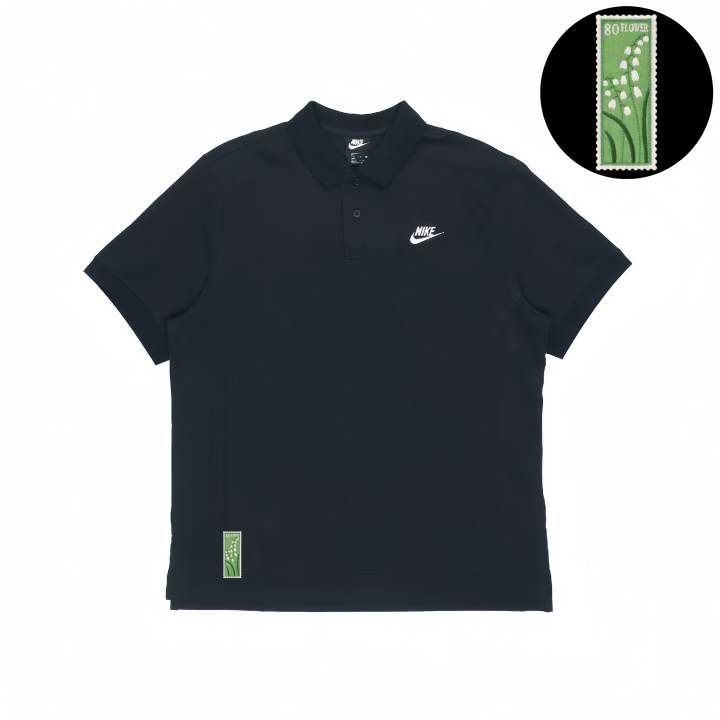Nike Nike Polo Shirts Unisex Black Polo Collar Moderate