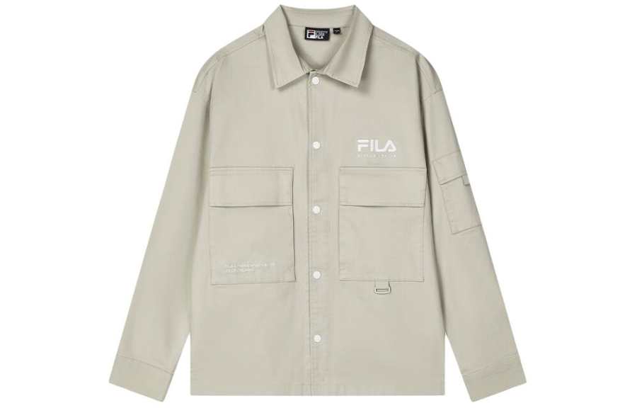 FILA SS24 Shirt Men's Milk Coffee