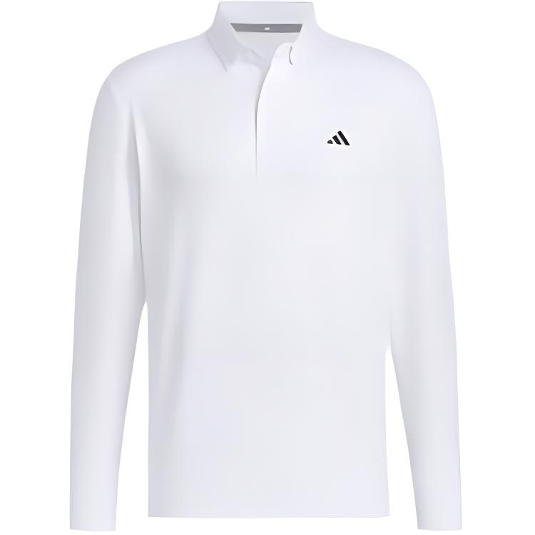 Adidas Adidas Polo Shirts Men's White Polo Collar Moderate Straight Fit