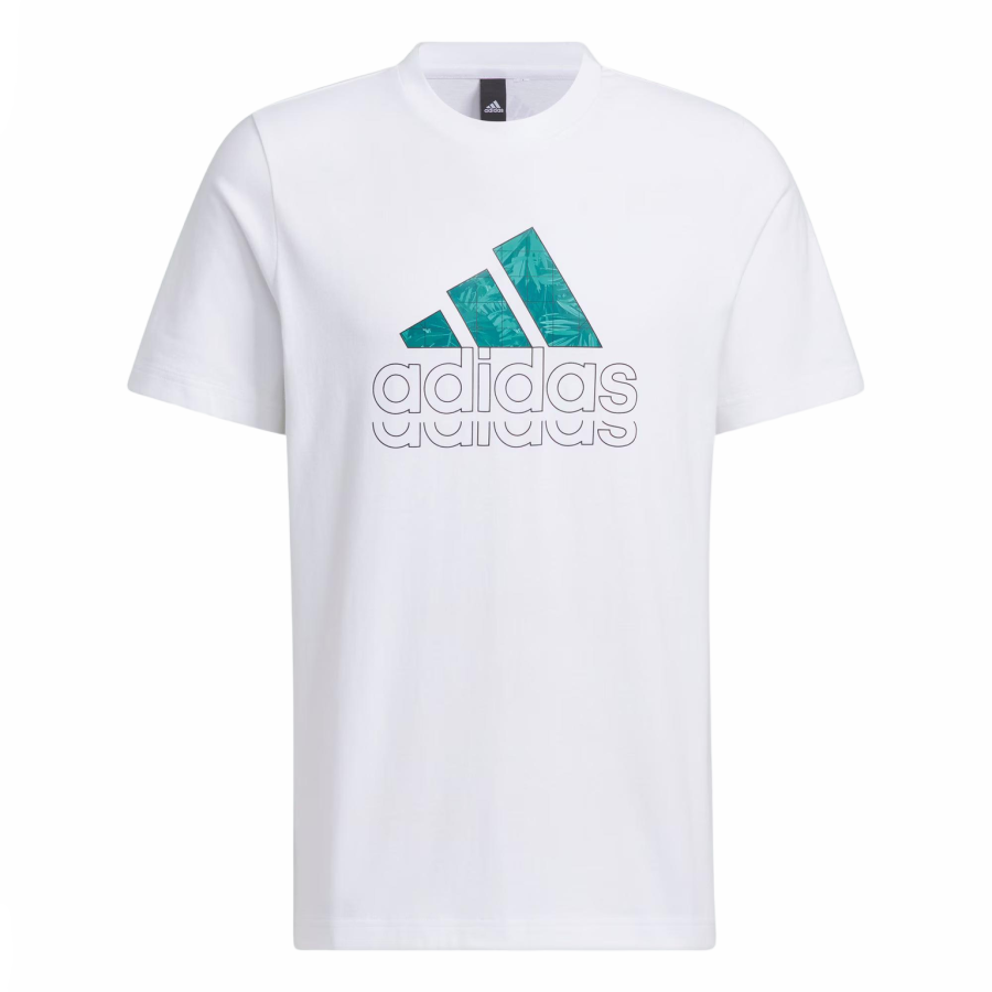 Adidas Adidas T Shirts Men's White Crew Neck Moderate