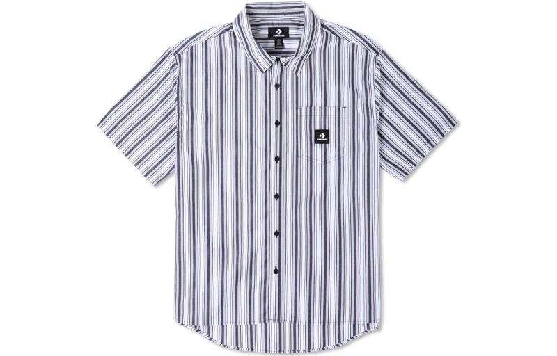 Converse Converse Shirts Men's Blue Lapel Moderate Shirt