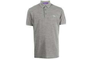 Ralph Lauren Purple Label FW23 Polo Shirt Men's Gray