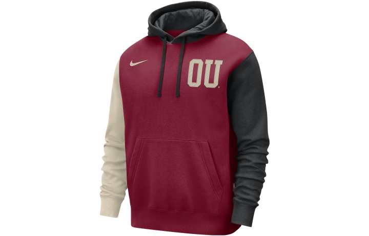 Nike Nike Sweatshirts Men's Dark Red Hooded Moderate Regular