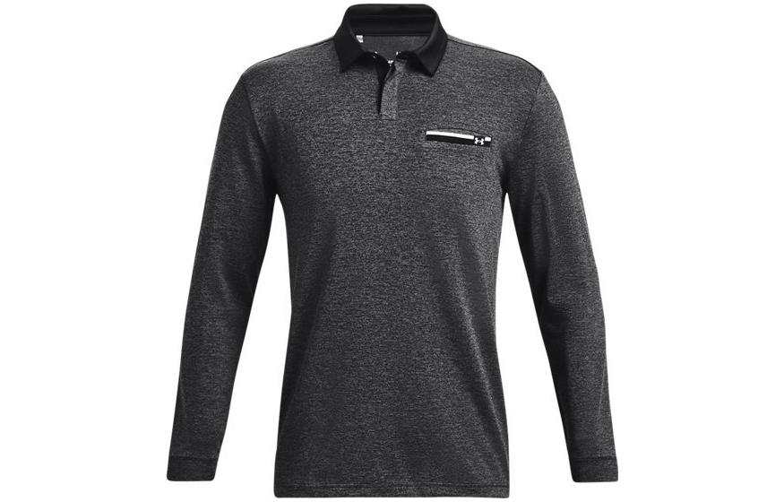 Under Armour Polo Shirts Men's Black Polo Collar Other