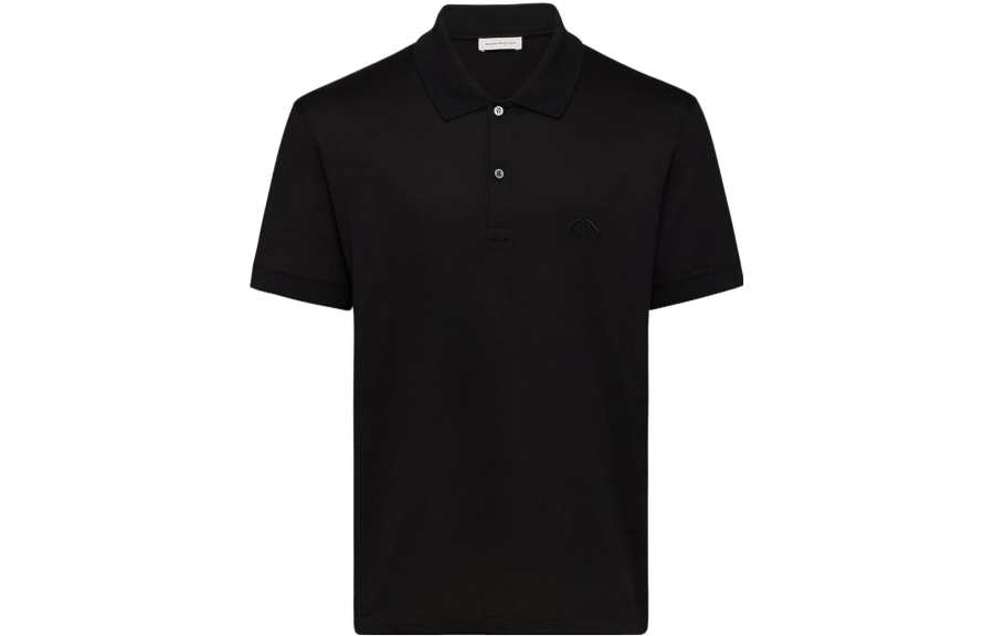 Alexander McQueen Logo Embroidered Polo Shirt